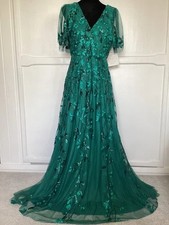 Goddiva dress size 8 Emerald