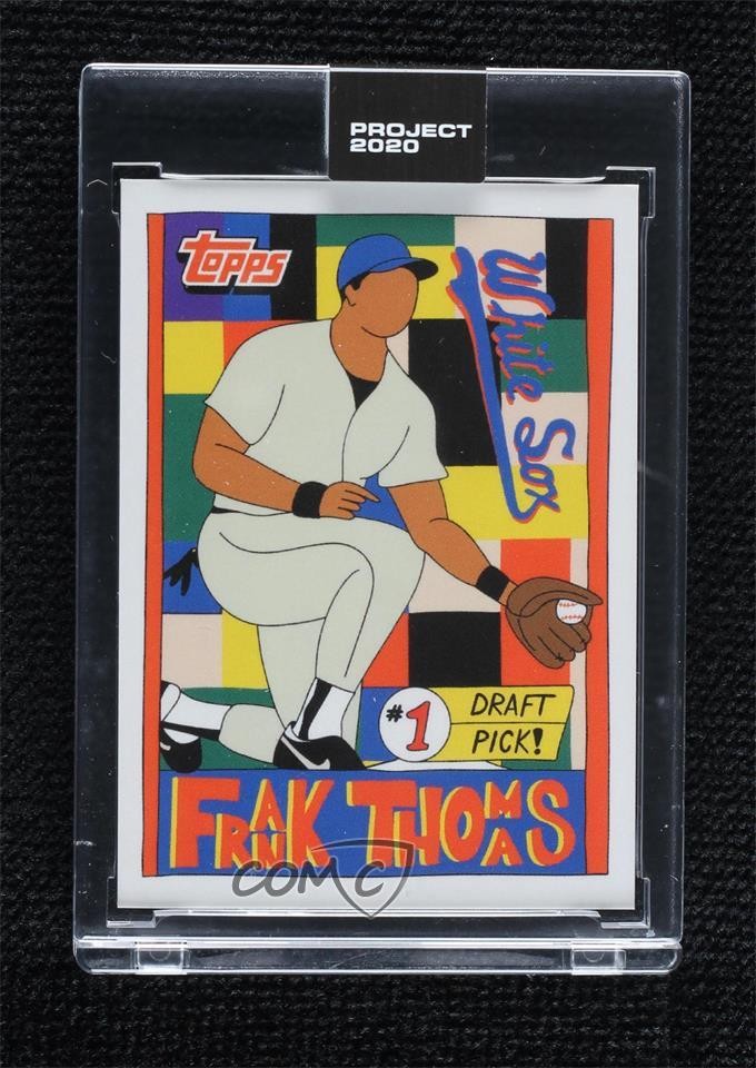 2020 Topps Project 2020 1990 Topps /22911 Frank Thomas Fucci #96 HOF 12i0