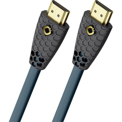 Oehlbach D1C92600 HDMI Plug Cable HDMI-A, HDMI-A Plug 1.00m Petroleum Blue, Ant