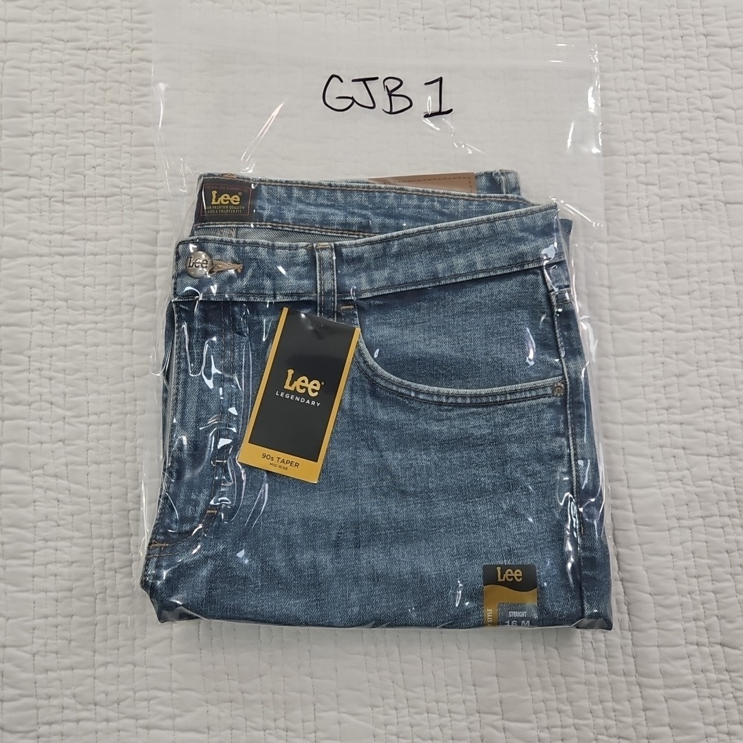 Lee Legendary Jeans Women's 16 (36x28) Med Wash 90's Taper Mid Rise NEW Stretch thumbnail 20