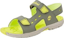 Timberland Jungen Sandalen, Moss Jump 2, Klettverschluss, Grün