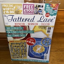 Tattered Lace Magazine Issue 33 - FREE Zodiac Words Die Set 12 Dies