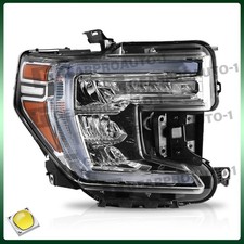[Full LED]Headlight For 2019-2021 GMC Sierra 1500 Headlamp w/ LED Signal Lamp RH