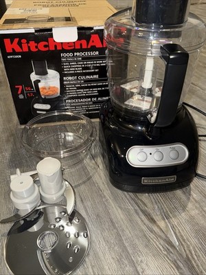 KitchenAid KFP720OB Cup Food Processor Onyx Black   Works Great  