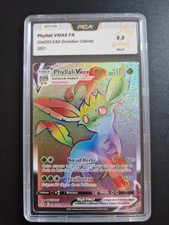 Pokemon Card Phyllali VMAX FA 204/203 (EB07: Celestial Evolution) - FR - PCA 9.5