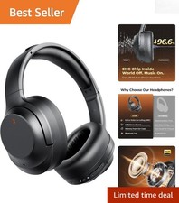 Lightweight Bluetooth 5.4 Headphones for Travel with Dynamic Audio Experience