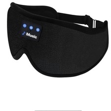3D Sleep Mask with Bluetooth Headphones, Sleeping Headphones for Side