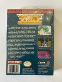1991 NINTENDO NES WURM JOURNEY TO THE CENTER OF THE EARTH BRAND NEW SEALED