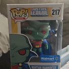 Funko Pop! Vinyl Martian Manhunter #217 Walmart Exclusive Justice League