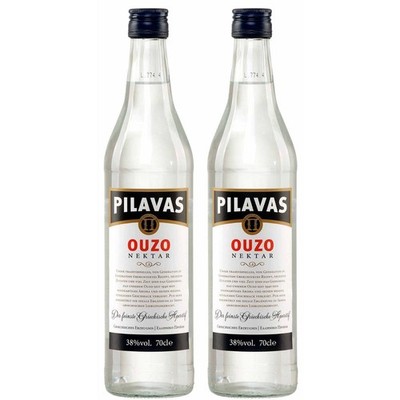 Ouzo Pilavas Nektar 2x 0,7l 38% Vol. | Miler Ouzo