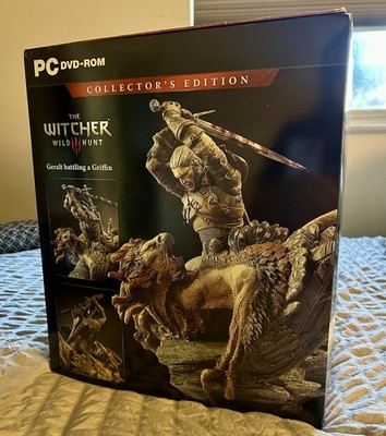 The Witcher III 3 Wild Hunt Collectors Edition PC New DVD-ROM Open