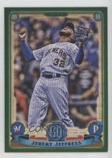 2019 Topps Gypsy Queen Green Jeremy Jeffress #194 ex0