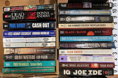 Amateur Sleuths PB Lot of 21 Russ Hall, Megan Mallory Rust, Tamar Myers, Joe Ide