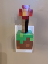 Minecraft Torch Night Light w/ Switch and 2 USB Charging Ports 5"