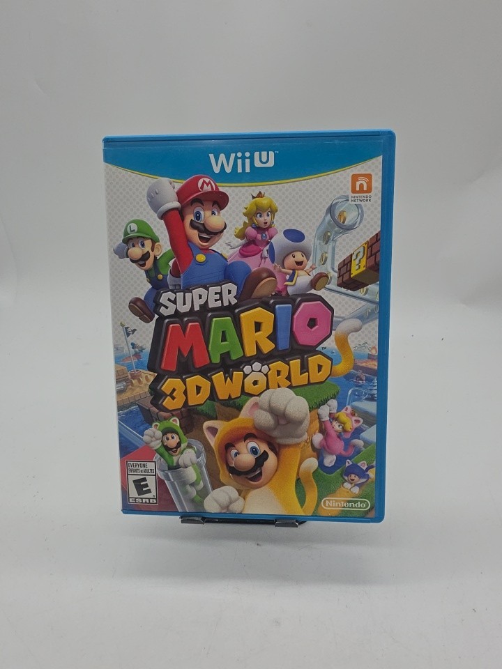 Super Mario 3D World Nintendo Wii U Cib Complete Mint All Inserts