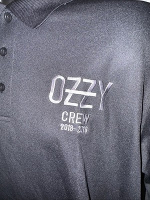 Ozzy Osbourne No More Tours V2 Local Crew 2018/19 Polo Sizes S M L XXXXL New