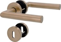 Alpertec TüRgriff-Garnitur Rosette Fair I BB Edelstahl Kupfer Ø 52 Mm