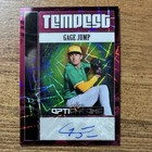 Leaf Optichrome Tempest Gage Jump Autograph Serial #TA-GJ1 Pink Shimmer auto 3/8