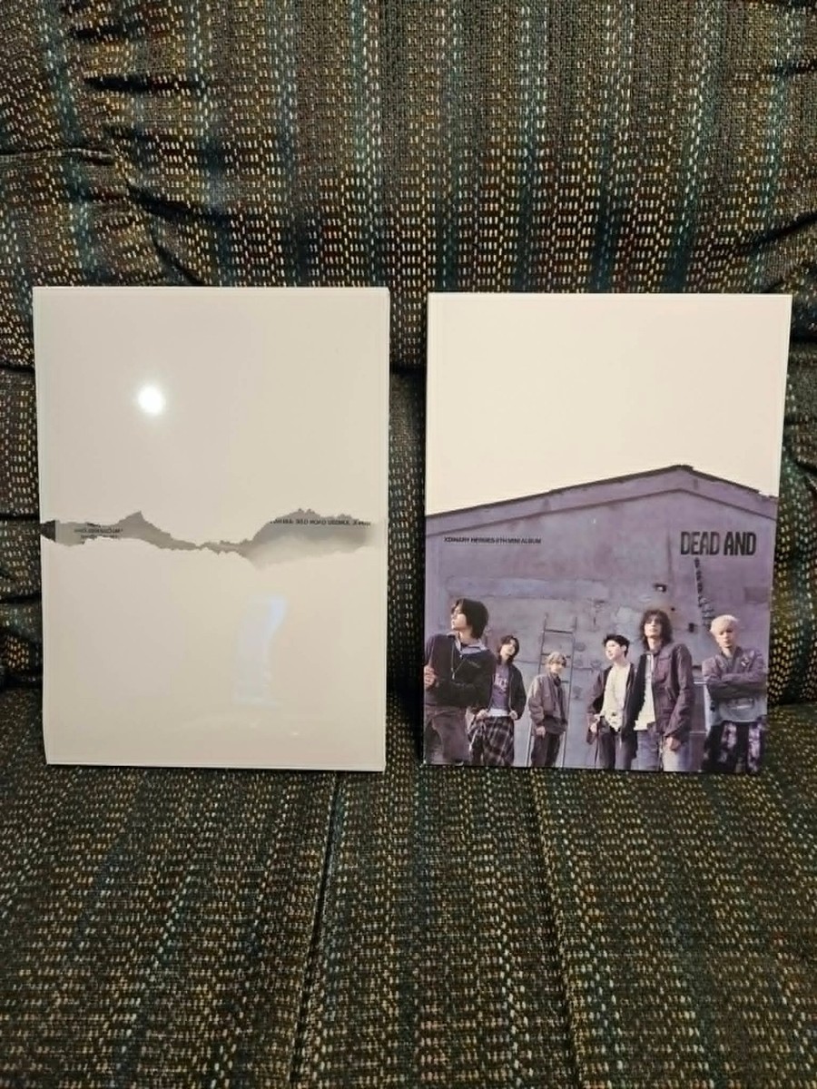 Xdinary Heroes All Member Signed Postcard Dead And Album CD