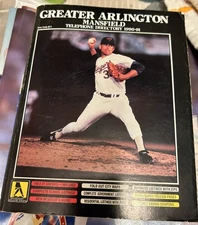 Arlington Mansfield Telephone Directory 1990 91 Phone Book Nolan Ryan TX Maps