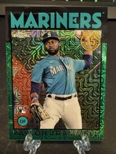 2021 Topps Chrome Taylor Trammell Green Mojo Refractor /99!!!!!! Mariners