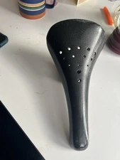 1980's Viscount Dyna 2169 BMX Seat Black Old School Racing Freestyle OG 80s Guts