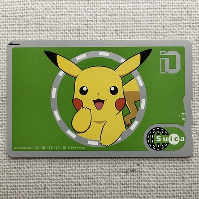 ポケモン ピカチュウ オリジナル Suica スイカ ICカード Available for use POKEMON Suica Transportation IC card PIKACHU