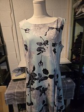 Calvin Klein Womens Dress Green Floral Size M Used Nice Condition