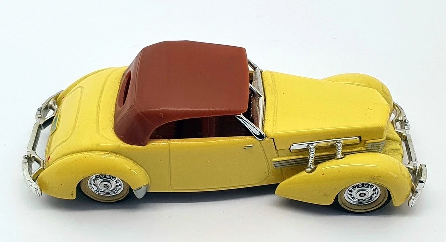 Matchbox Appx 12cm Long Diecast Model Car Y-18 - Cord - Yellow - Image 4 of 4