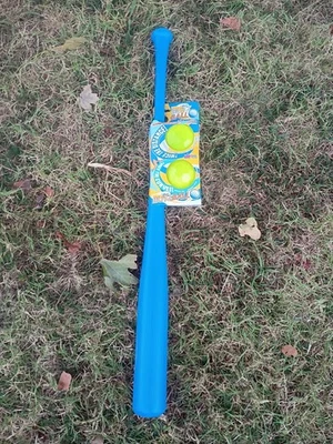 Offizielles Blitzball Kunststoffschläger und Ball Combo Set 2 Bälle Baseball Hinterhof - Bild 1 von 4