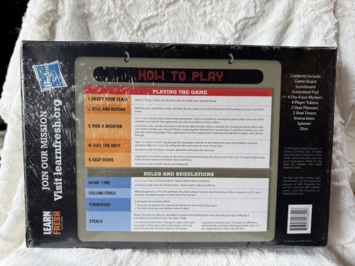 NBA Basketball Math Hoops Board Game Educational  - Picture 2 of 4