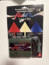 Vintage Foremost's Magical Christmas Light Fader Control Box MT-2500K New in box