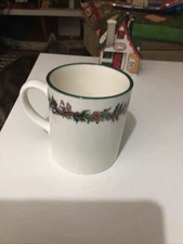 The Cellar Macy's O Tannenbaum Christmas Garland Tree Coffee Mug.