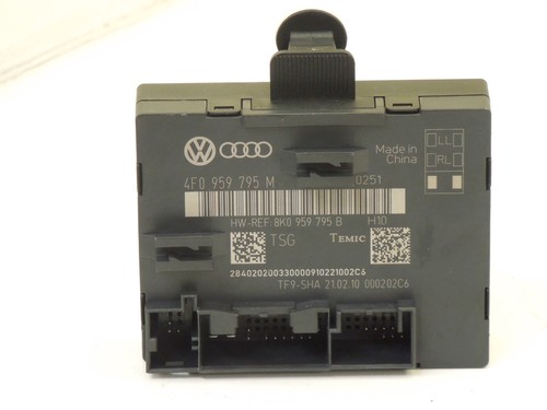 Audi A6 4F C6 Rear Door Control Unit ECU 8K0959795B 4F0959795M