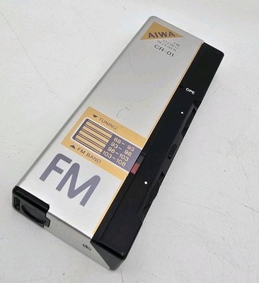 Vintage AIWA CR-01 FM Stereo Receiver - Rare, Tested | eBay