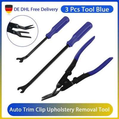 3PCS Auto Trim Clip Set Remover Werkzeug Entfernung Zangen Door Panel Retainer