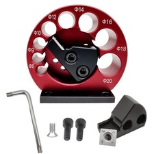 8mm-20mm 8-Holes Adjustable Round Dowel Maker Jig Or Carbide Blades Woodworking