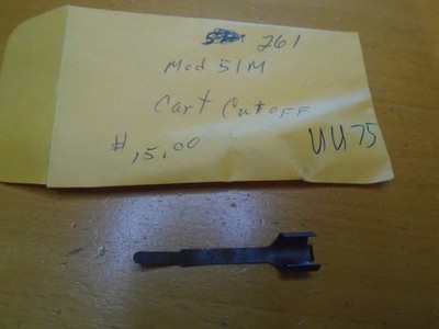 Mossberg Model 51M 151m 22 LR Cartridge Cut Off Early Flat Style