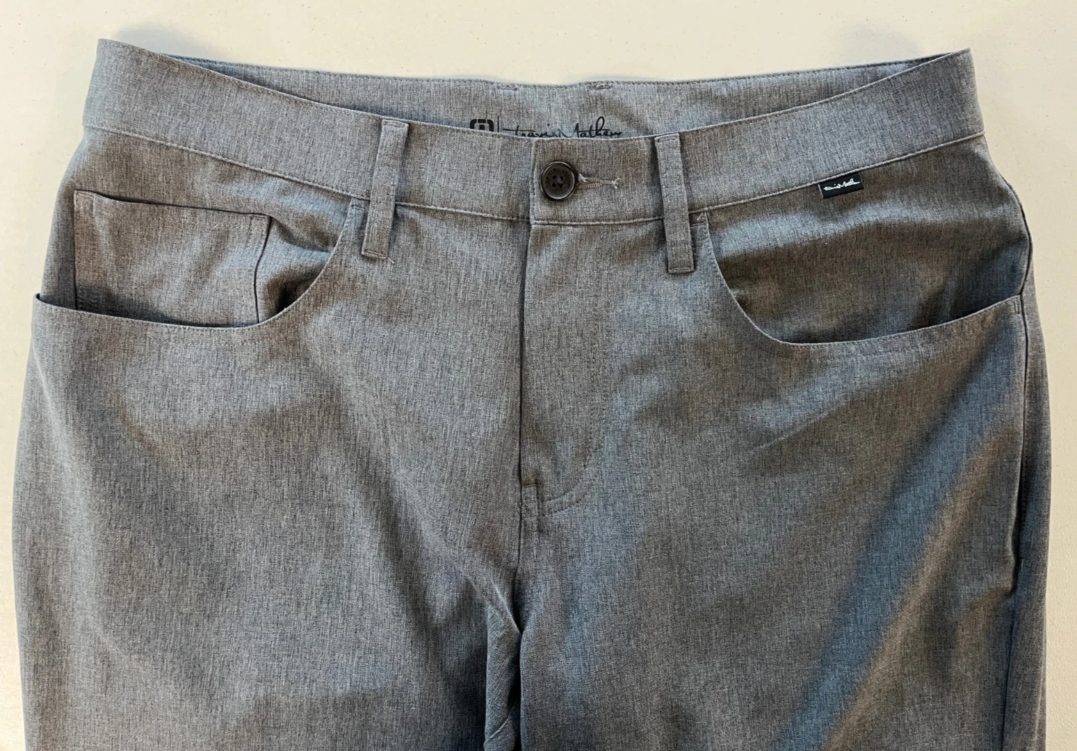 Travis Mathew 32x32 Golf Pants Polyester Gray Slim Straight
Opens in a new window or tab