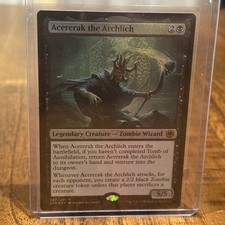 Acererak the Archlich Adventures in the Forgotten Realms MTG FOIL 087 MINT