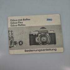 Edixa Mat Reflex Flex Bedienungsanleitung #2083 D1