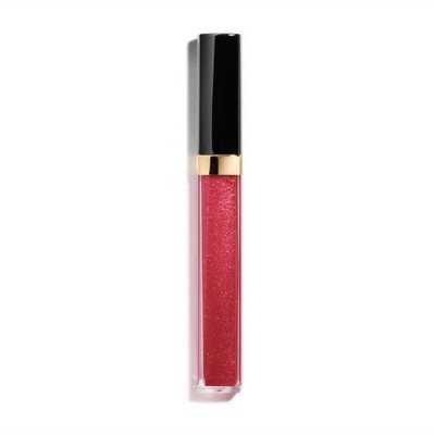 CHANEL Rouge Coco Gloss 106 Amarena Lip Gloss Shimmer Moisturizing Gel 0.19 oz