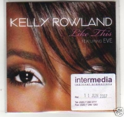 (F937) Kelly Rowland, Like This ft Eve - DJ CD