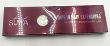 SUYYA Tape in hair extensions 16inch 1B off black
