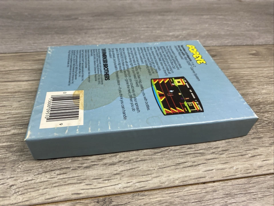 Popeye (Atari 5200, 1983) Back Box Only. - Image 4 of 4
