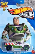 Hot Wheels Superstar Speeders - Hi-Tech Buzz Lightyear and Later Crater