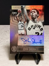 2020-21 Panini Illusions - Trophy Collection Signatures John Shumate #TC-JSH...