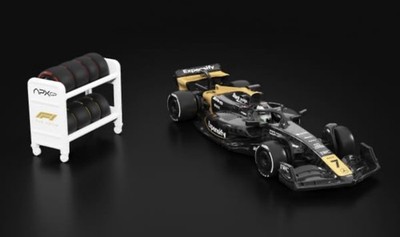 Hot Wheels Collectors x F1 The Movie APXGP Team Formula Race Car