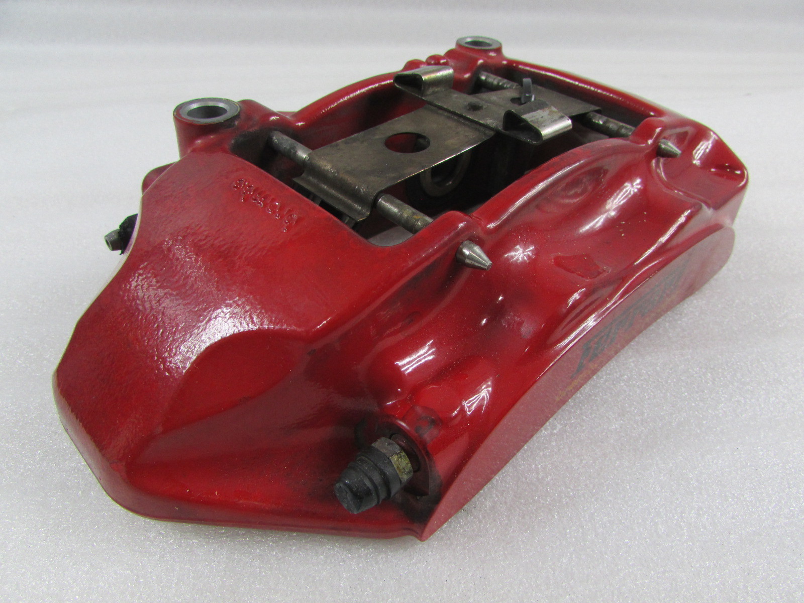 Ferrari California, RH Rear Red Brake Caliper, CCM Style, Used, P/N 246914