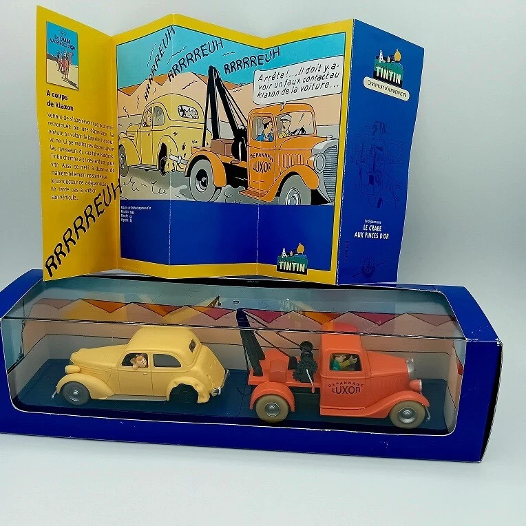 60) LA DEPANNEUSE LUXOR - VOITURES DE TINTIN - COLLECTION HACHETTE 1